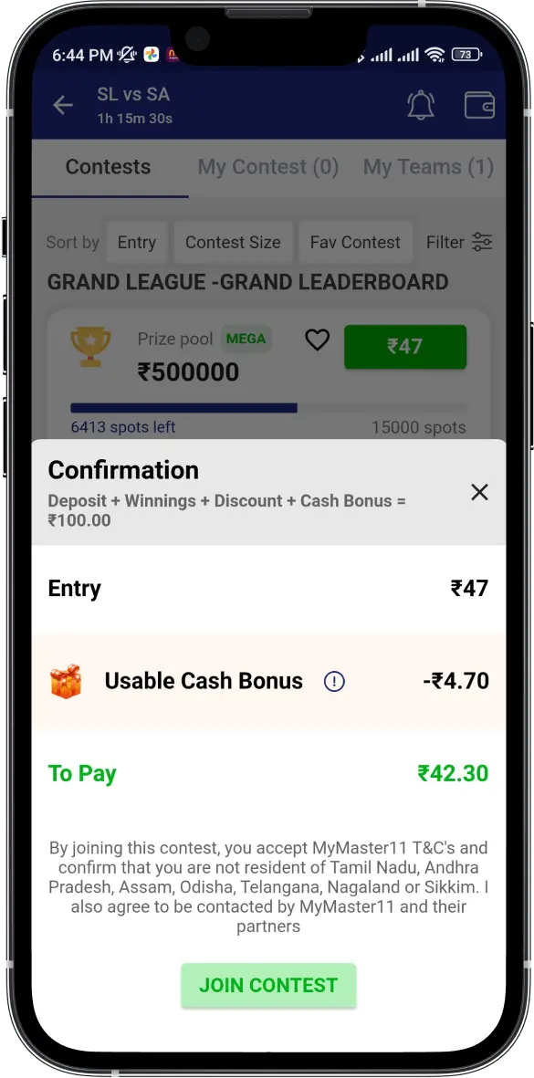 your next fantasy sports app could look like this live demo of fantasy sports application 6