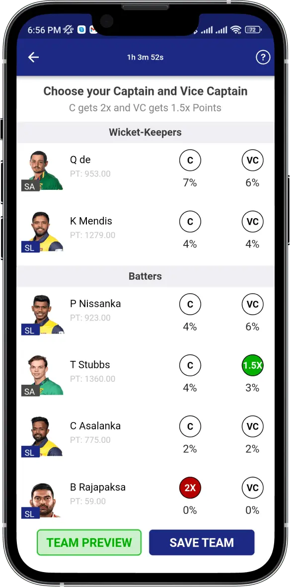 your next fantasy sports app could look like this live demo of fantasy sports application 8